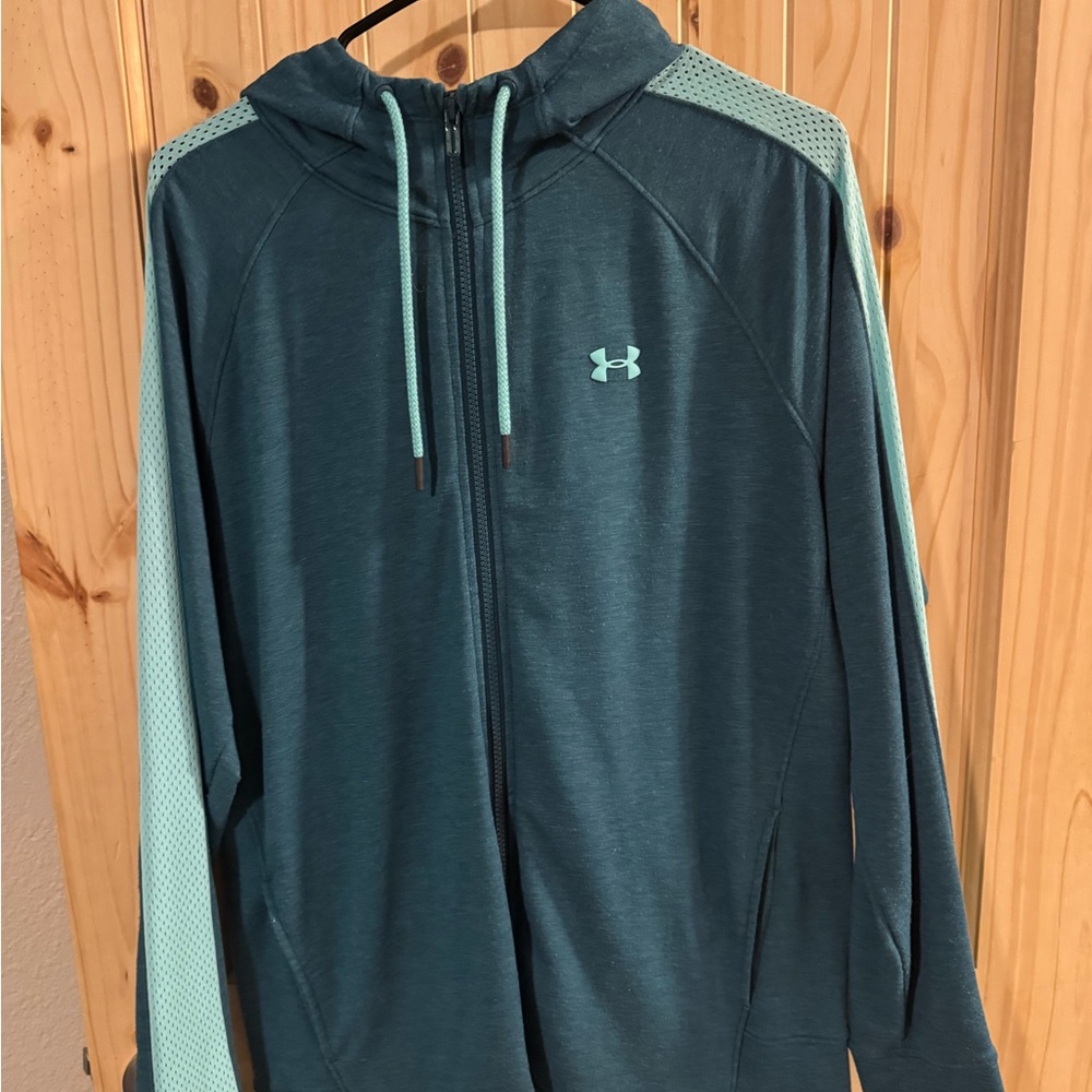 Under Armour Blue Full-Zip Jacket